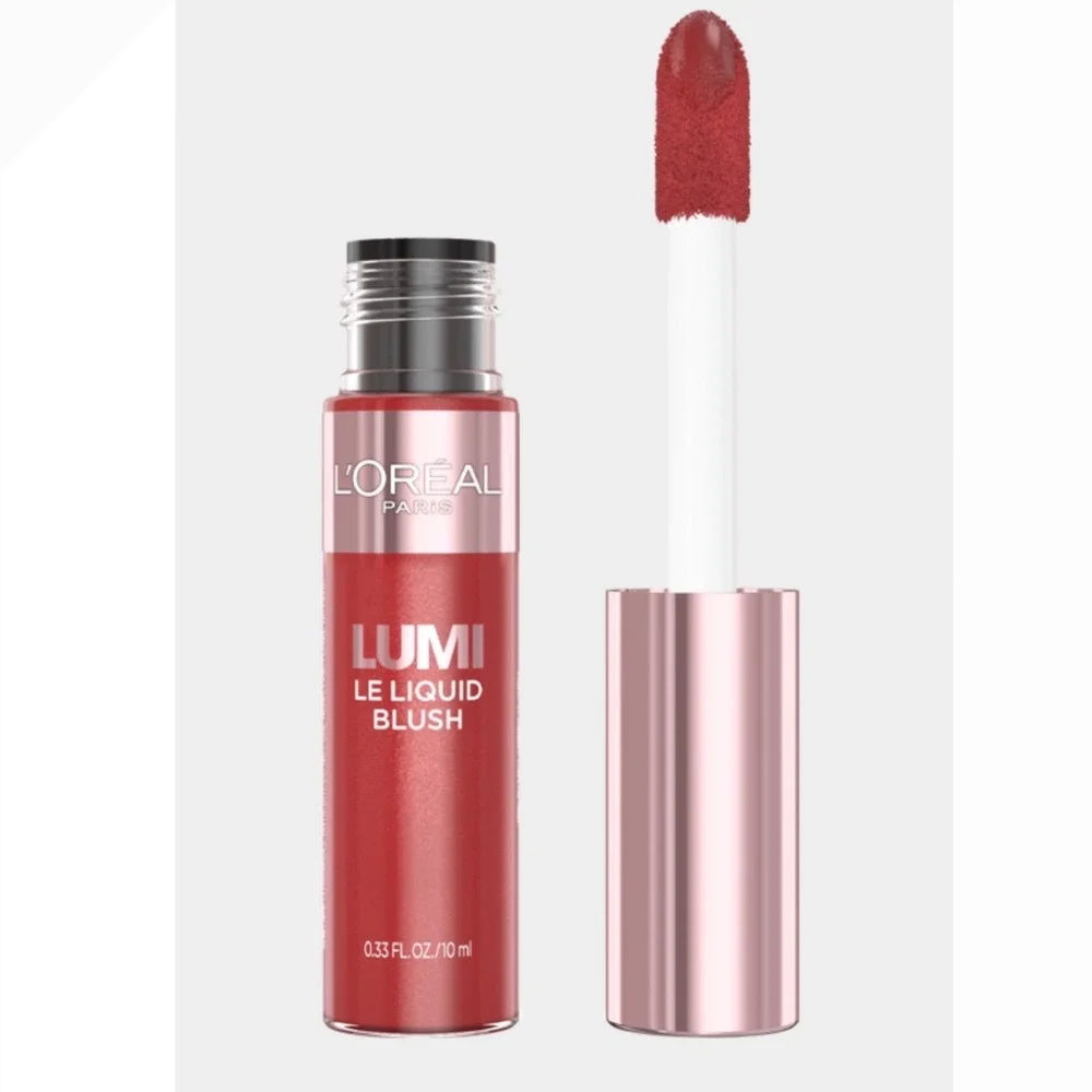 L'Oreal Paris Lumi Le Liquid Blush 635 Glowy Worth It Medium 0.33oz New‎